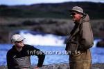 hs010597-01.jpg
laxveiðimenn, stangveiðimenn, tveir menn á spjalli, two
men talking, tveir menn á tali