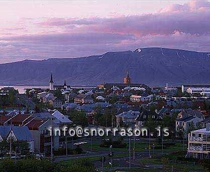 hs013185-01.jpg
Sumar kvöld í Reykjavík, summer evening in Reykjavik, 
Esja, Mt, Esja in background