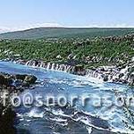 hs004411-01.jpg
from the waterfalls at Hraunfossar in W - Iceland