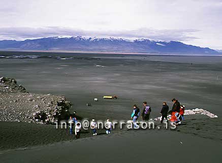 hs000869-01.jpg
Ferðalangar í ingólfshöfða, Öræfajökull í baksýn
from Ingolfshofdi, SE - Iceland